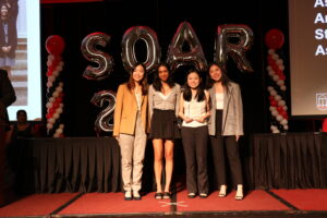 Asian American Student Association gathers on stage